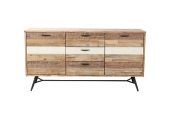 Picture of LEAMAN 1.6M Solid Acacia Wood Sideboard