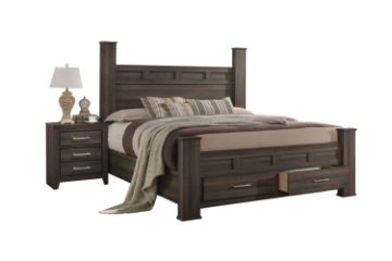 Picture of MORNINGTON Queen Size Bed Frame with Drawers