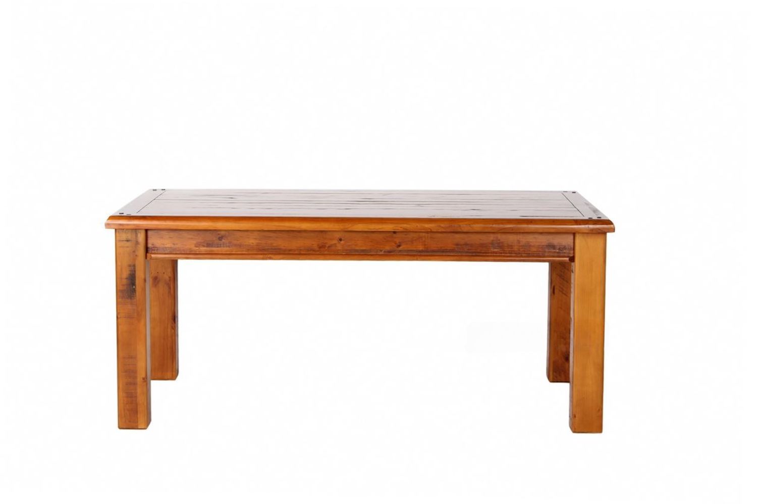 FOUNDATION 1.8M/2.1M Dining Table (Rustic Pine)