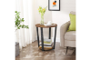 Picture of VINA Round End Table (Rustic Brown)