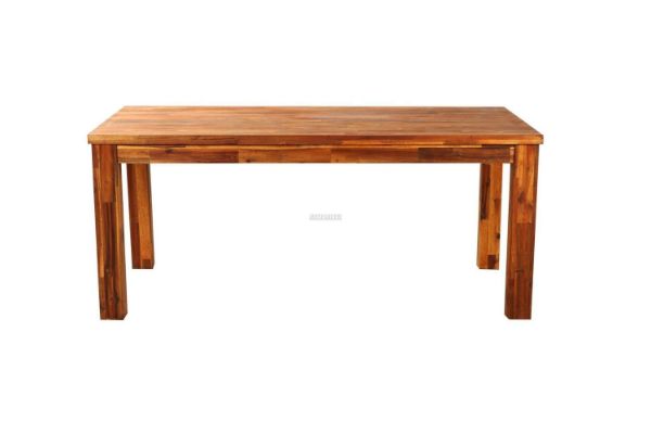 Picture of PHILIPPE Acacia Dining Table (Rustic Java Colour)