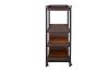 Picture of ALLY Rolling Wine Cart (Dark Brown)