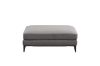 Picture of  AMELIE Fabric Sectional Sofa (Dark Grey) - Facing Right with Ottoman