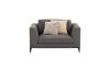 Picture of AMELIE Fabric 1 Seater Sofa/Armchair/Sofa Chair (Dark Grey)