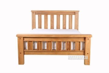 Picture of WESTMINSTER Solid Oak Bed Frame in Queen/King /Super King Size