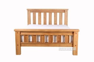 Picture of WESTMINSTER Bed Frame (Solid Oak) - Queen