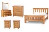 Picture of WESTMINSTER Solid Oak Bedroom Combo - 5PC Super King Size