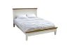 Picture of NOTTINGHAM Solid Oak Wood Bed Frame (White) - Queen