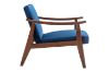 Picture of COVE Velvet  Arm Chair (Navy Blue)