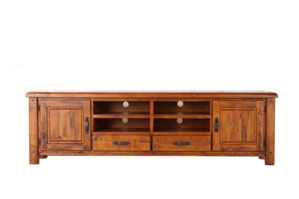 Picture of FOUNDATION 226 Large Entertainment Unit (Rustic Pine)