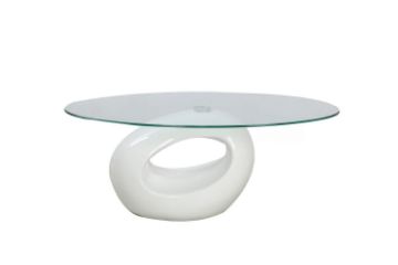 Picture of JUPITER Fiber Glass Coffee Table (White)