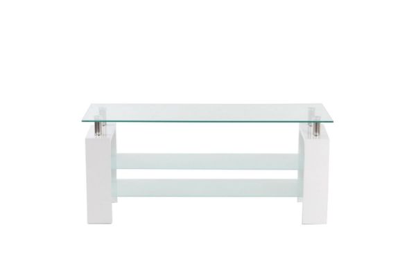 Picture of HORIZON Glass 120 TV Unit (White)