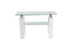 Picture of HORIZON Glass Console Table (White)