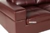 Picture of HONITON Sofa in Burgundy (Air Leather) - 2 Seater