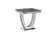 Picture of NUCCIO Marble Top Stainless Steel Side Table (Dark Grey)
