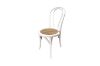 Picture of RAYMON Solid Beech Wood Dining Chair with Rattan Seat (White) 