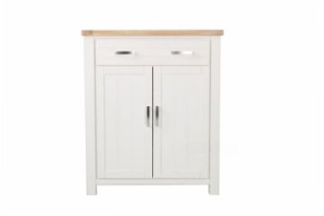 Picture of SICILY 2 DR 2 DRW Shoe Cabinet Solid Wood - Ash Top
