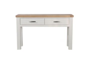 Picture of SICILY 2-Drawer Solid Wood with Ash Top Console Table