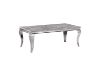 Picture of AITKEN 120 Marble Top Stainless Steel Coffee Table (Grey)