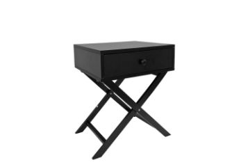 Picture of LINO 1-Drawer Bedside Table (Black)
