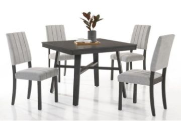 Picture of LAYLA 5PC Dining Set (Dark Grey) 