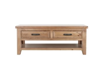 Picture of FRANCO Solid NZ Pine Wood Coffee Table 