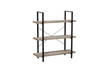 Picture of FIT 120cmx32cm 3-Tier Shelf (Rustic Walnut) 