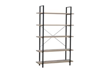 Picture of FIT 178cmx110cm 5-Tier Shelf (Rustic Walnut)