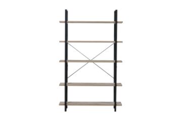 Picture of FIT 178cmx110cm 5-Tier Shelf (Rustic Walnut)