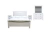 Picture of CLOUDWOOD Solid Pinewood 4PC/5PC/6PC Bedroom Set in Queen Size (White)