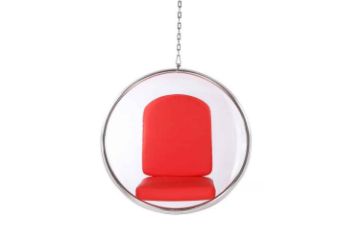 Picture of REPLICA Hanging Bubble Ball Chair (Red)