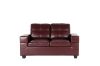 Picture of HONITON Sofa in Burgundy (Air Leather) - 2 Seater
