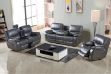 Picture of PASADENA Reclining Sofa Range in Air Leather (Grey)