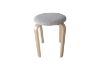 Picture of LOFT Bentwood Stackable Stool (Beige Pad) - 5 Stools in 1 Carton
