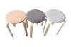 Picture of LOFT Bentwood Stackable Stool (Beige Pad) - 5 Stools in 1 Carton