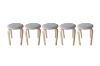 Picture of LOFT Bentwood Stackable Stool (Beige Pad) - 5 Stools in 1 Carton
