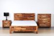 Picture of PHILIPPE 4PC/5PC/6PC Bedroom Combo in Single/King Single/Double/Queen Size (Rustic Java Acacia)