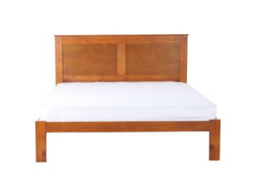 Picture of METRO Pine Bed Frame Single/King Single/Double/Queen Size (Caramel)