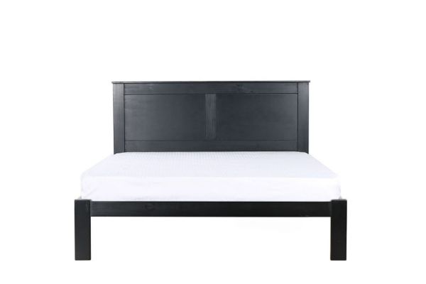 Picture of METRO Pine Bed Frame Single/King Single/Double/Queen/King Size (Black)