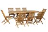 Picture of BALI 9PC Solid Teak Dining Set - 1.6M - 2.4M Table