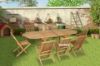 Picture of BALI 9PC Solid Teak Dining Set - 1.6M - 2.4M Table