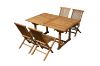Picture of  BALI Solid Teak Wood 1.5M/2.1M Extendable Outdoor Dining Table