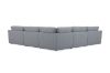 Picture of SPLENDOR Feather Filled Fabric Corner Sofa (Light Grey)