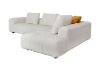 Picture of PADUA Fabric Chaise Facing Right Sectional Sofa (Cream) 