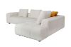 Picture of PADUA Fabric Sectional Sofa (Cream) - Facing Right