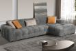 Picture of GENOA Fabric Sectional Sofa (Grey)