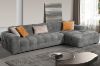 Picture of GENOA Fabric Sectional Sofa (Grey) -Facing Left