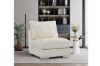 Picture of WINSTON Corduroy Velvet Modular Sofa (Beige) - Single LAF Armchair
