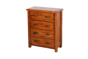 Picture of RIVERWOOD 4 DRW Tallboy (Rustic Pine)
