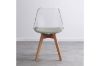 Picture of EFRON Dining Chair with Grey Cushion (Clear)